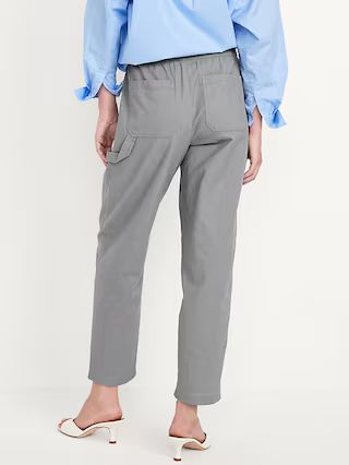 High-Waisted Pulla Utility Pants | Old Navy (US)