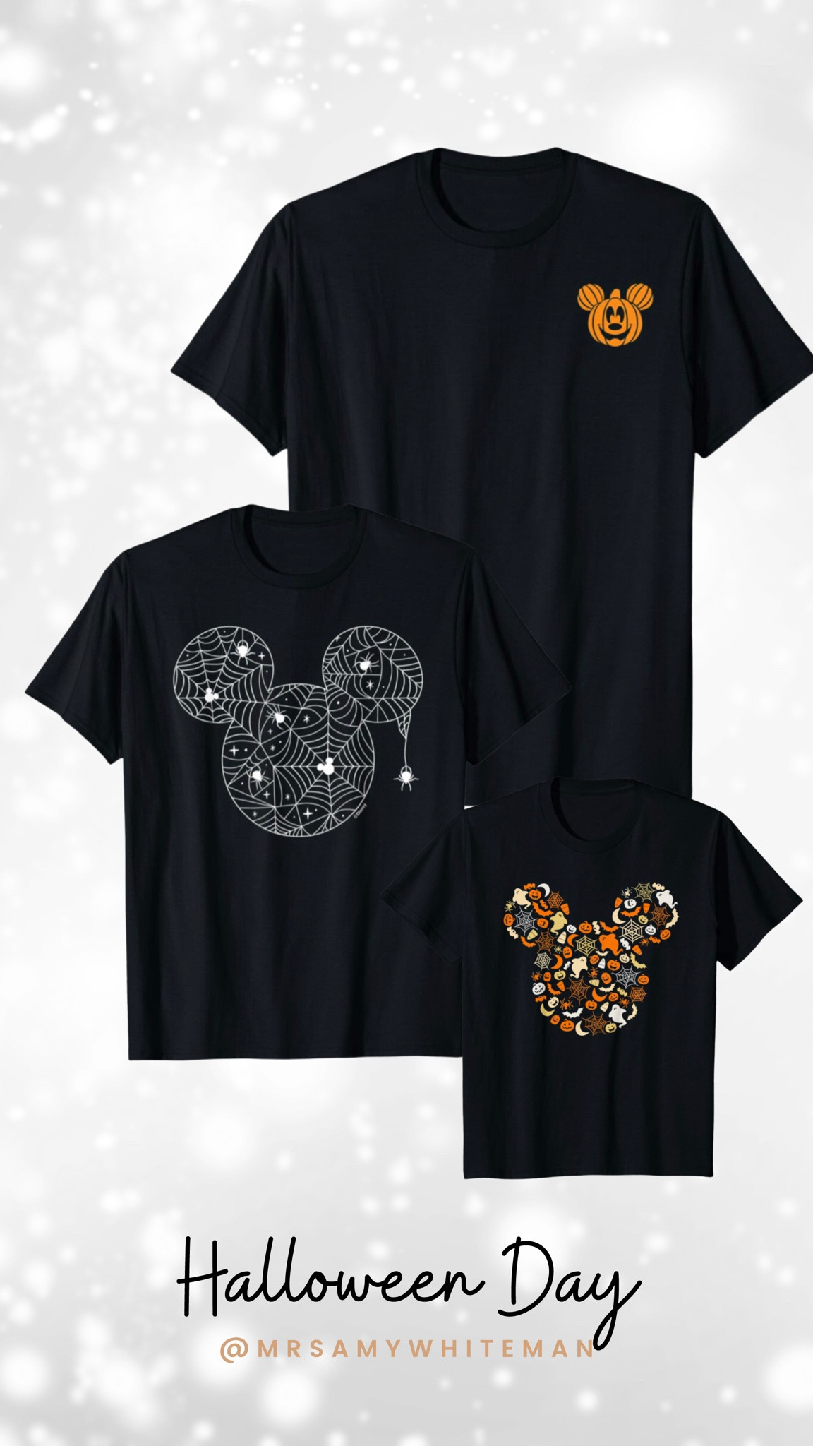 Disney World Family Outfits - Halloween Day