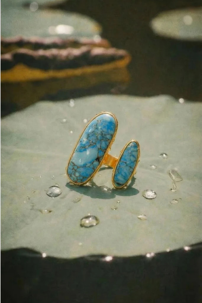 AMI RING - IBIZA TURQUOISE | Cult Gaia - US