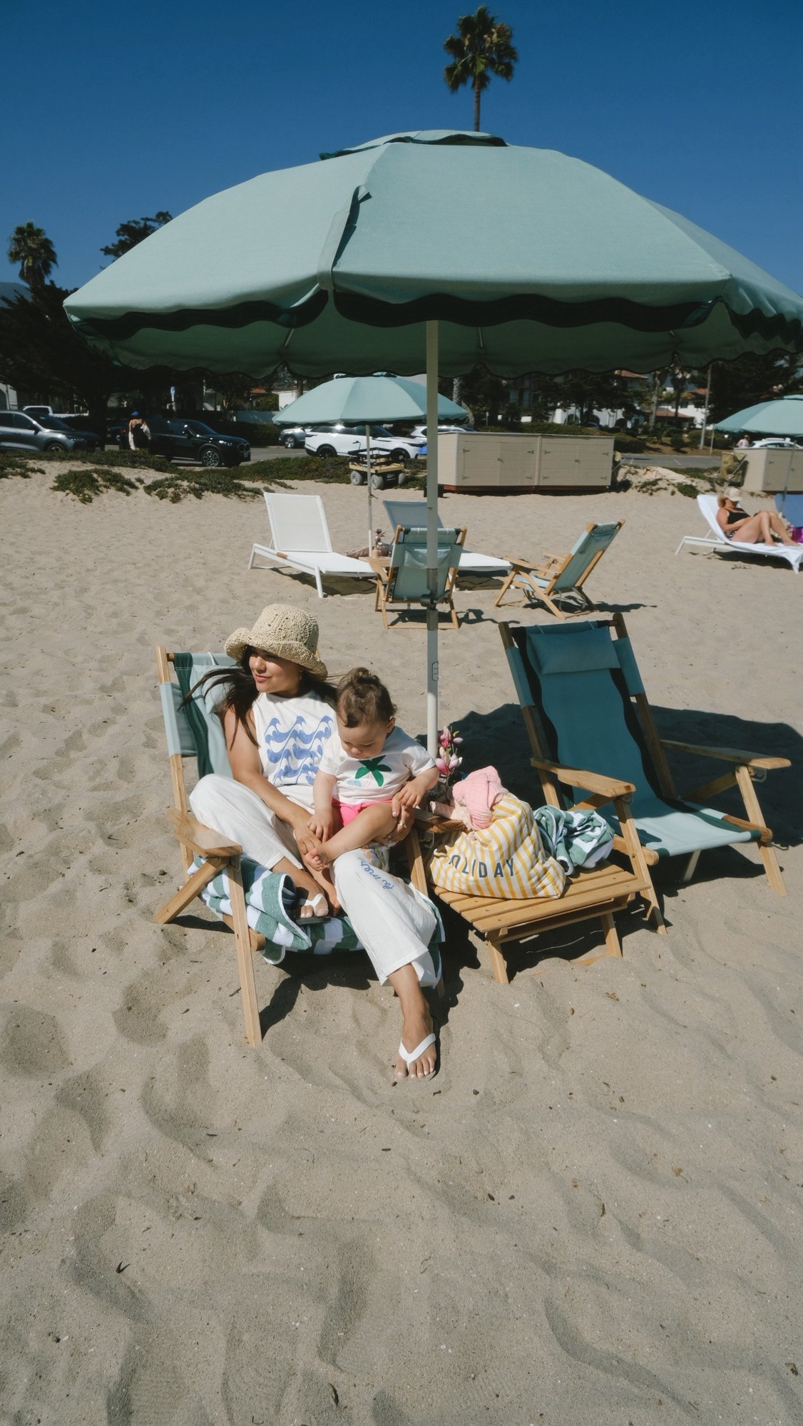 gone like waves, that was August 🌊 #ootd #jumpsuit #beachstyle #vacationstyle