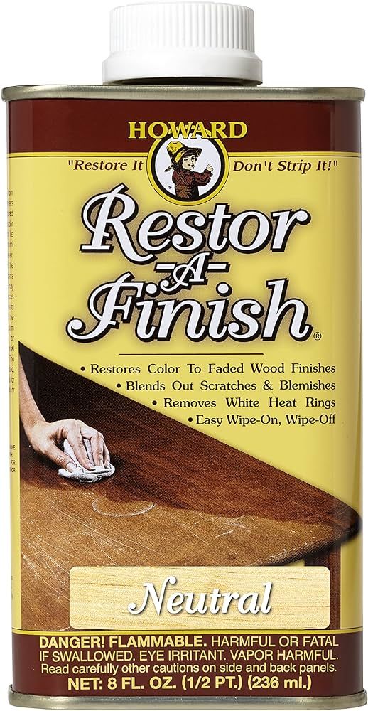 Howard Products, Neutral Restor-A-Finish, 8 oz | Amazon (US)