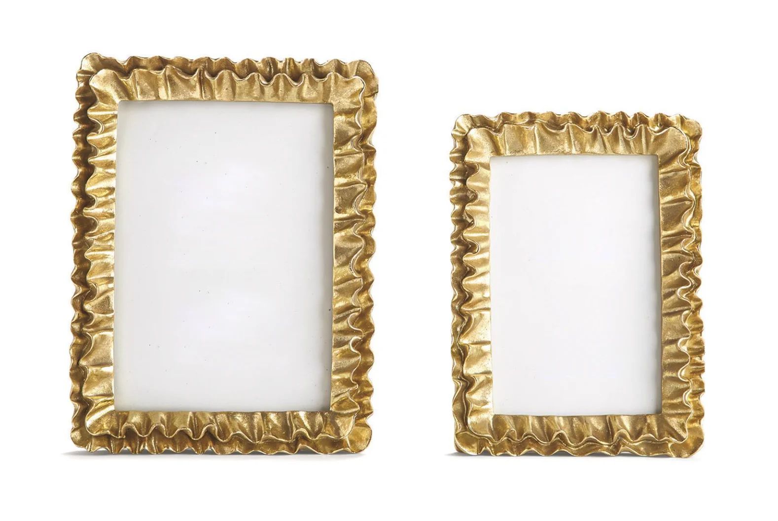 Gold Ruffles Frame | House of Blum