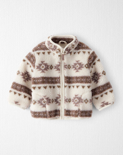 Baby Recycled Southwestern Sherpa Jacket | Carter's Inc