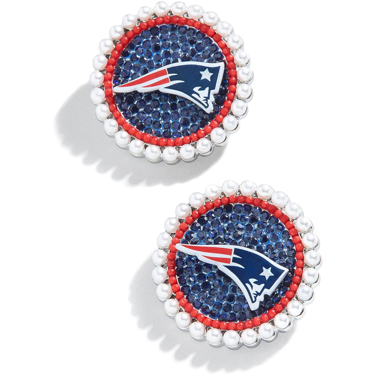 New England Patriots BaubleBar Statement Stud Earrings | NFL Shop