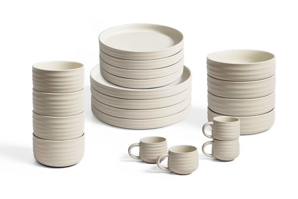 Audrey 20-Piece Dinnerware Set | Castlery US | Castlery US