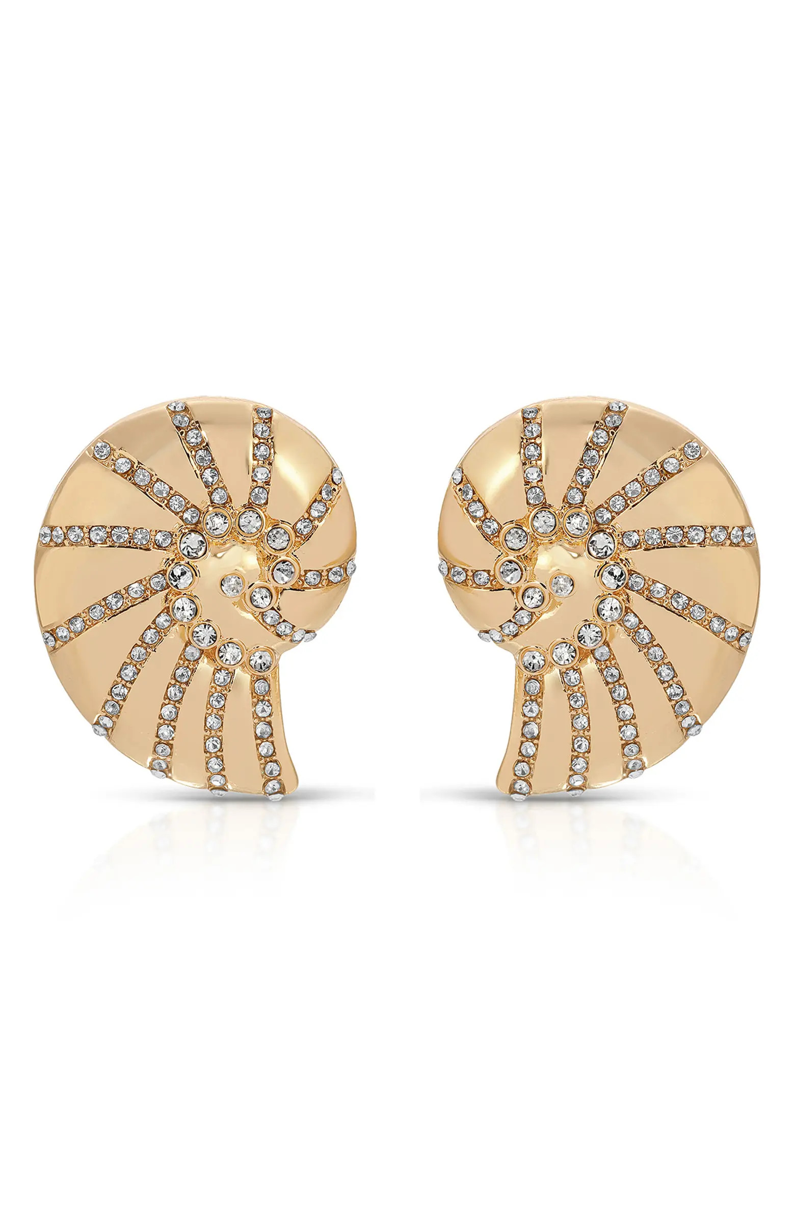 Shell Statement Stud Earrings | Nordstrom