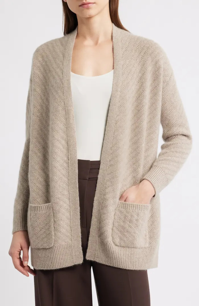 The Diane Cashmere Open Front Cardigan | Nordstrom