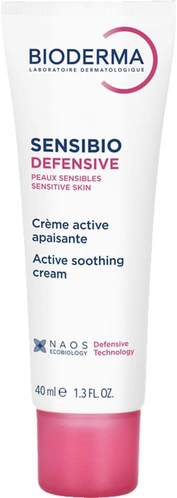 Bioderma Sensibio Defensive Cream, Soothing Cream for Sensitive Skin, 40ml | Amazon (CA)