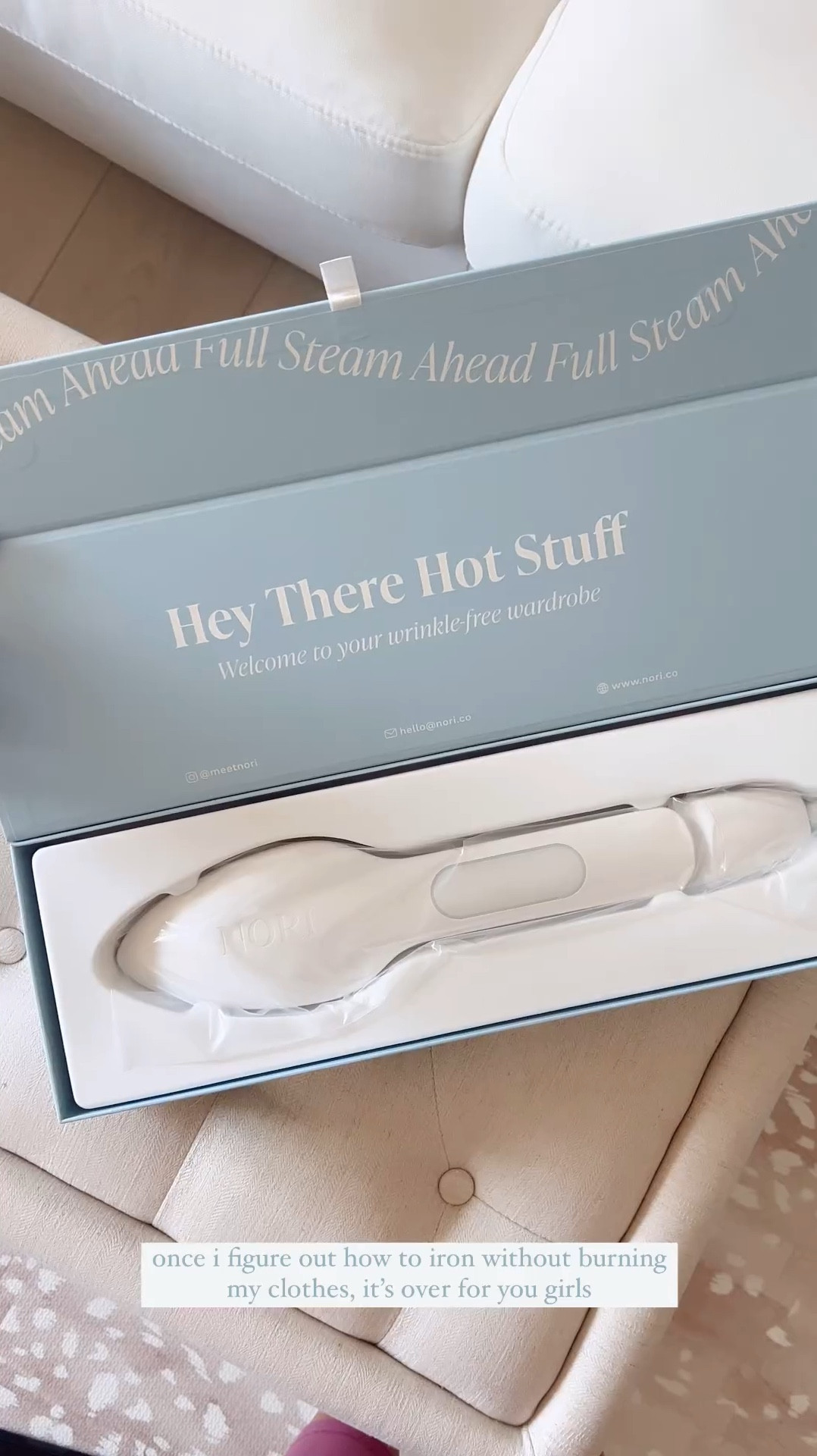 20% off for prime day!
Nori travel steam iron


#LTKFindsUnder50 #LTKHome #LTKFindsUnder100