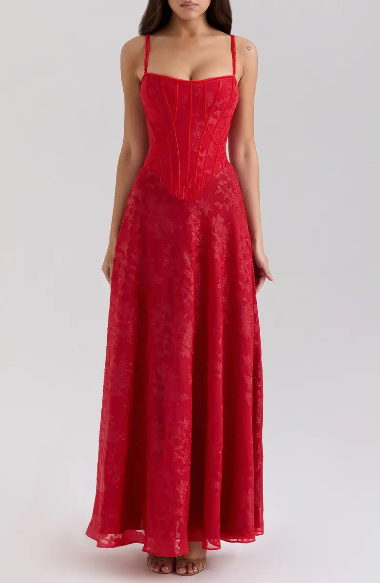 HOUSE OF CB Esme Fil Coupé Gown | Nordstrom | Nordstrom