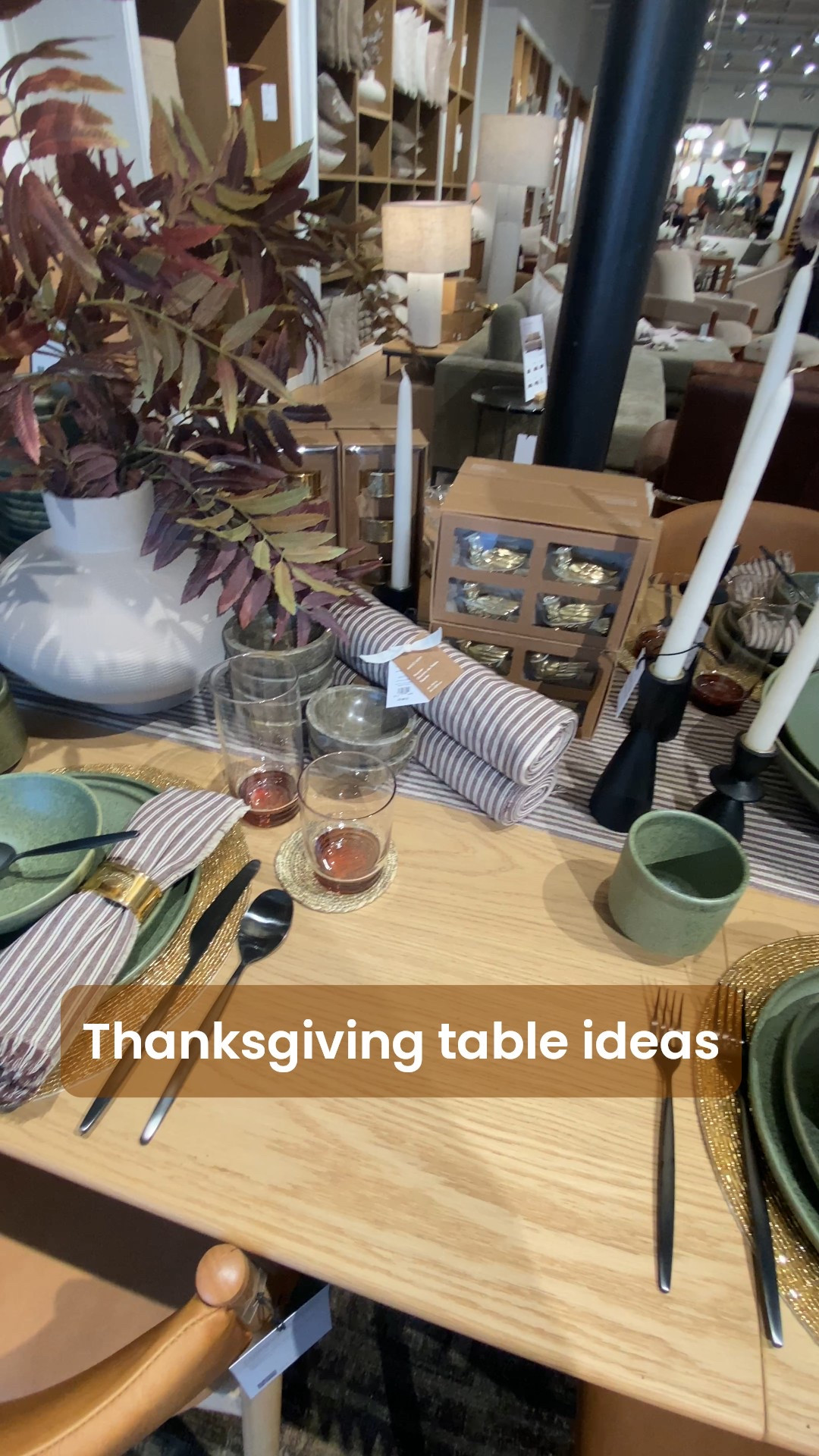 table setting for thanksgiving! Layered linens, glassware and candle stick holders all make great additions to your holiday table #thanksgiving #holidaytable #tabledecor 

 #LTKHoliday #LTKParties #LTKFamily