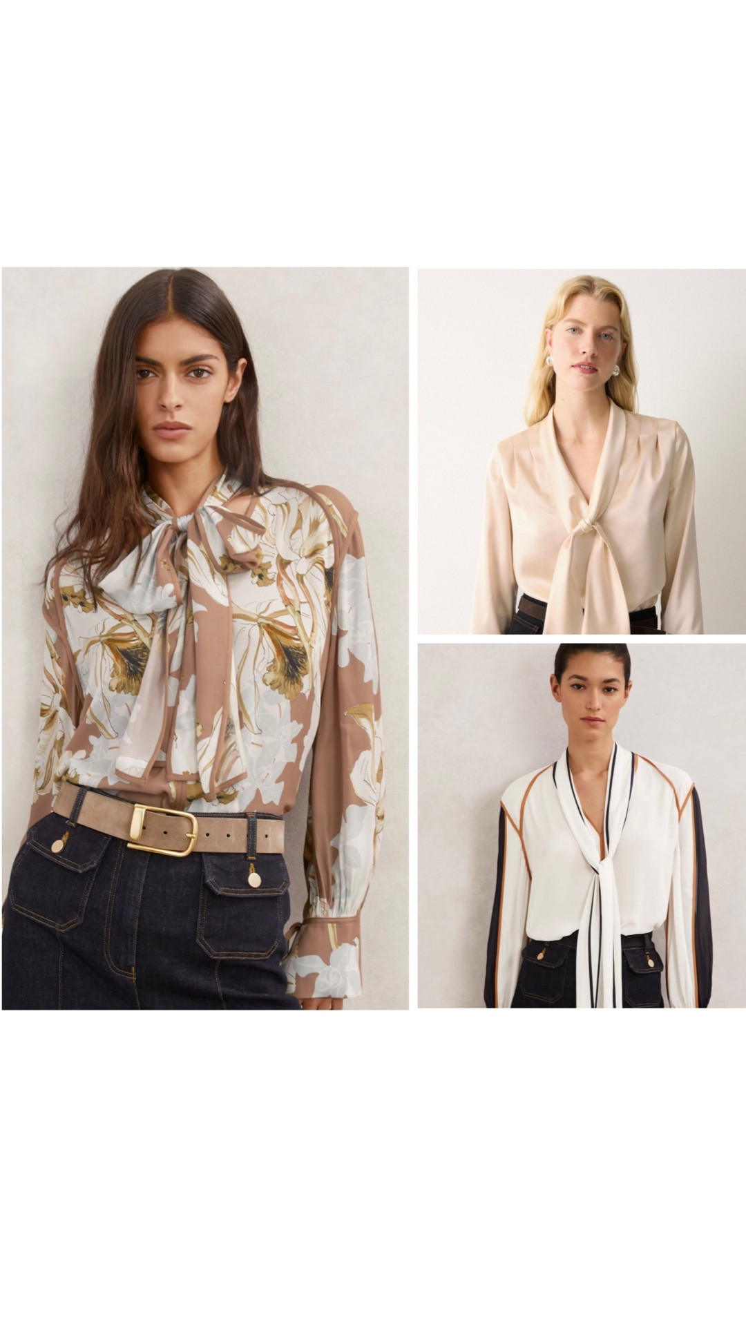 I love a pussy bow blouse and here are some lovely ones from REISS, JIGSAW and FINERY.

#LTKspring #LTKstyletip #LTKuk