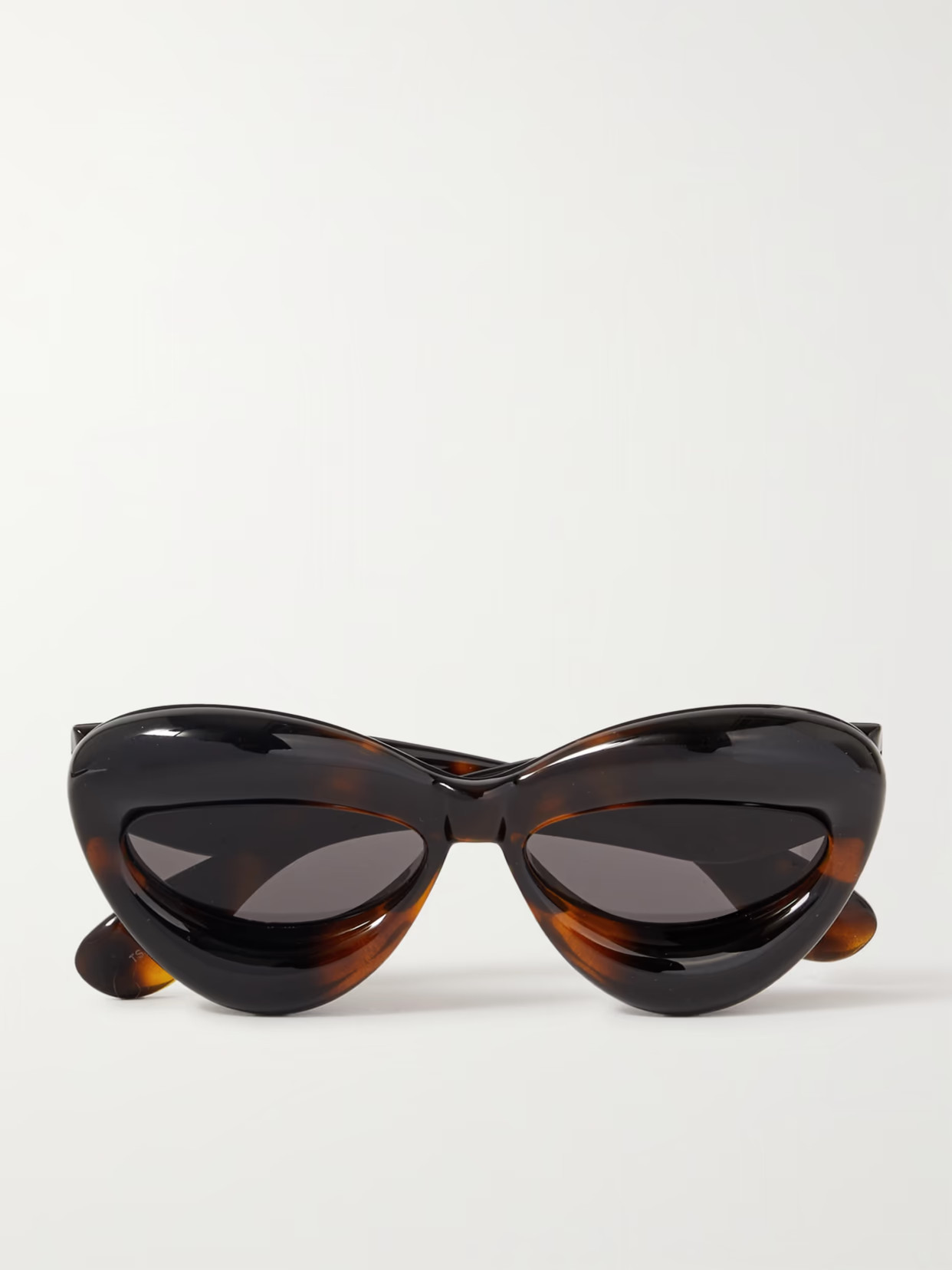 Loewe - Inflated Cat-eye Tortoiseshell Acetate Sunglasses - Brown | NET-A-PORTER (US)