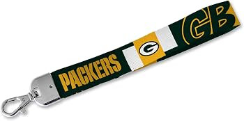 Rico Industries NFL Football Standard Wrist Lanyard Key Chain, Cute Wristlet Strap Holder for Car... | Amazon (US)