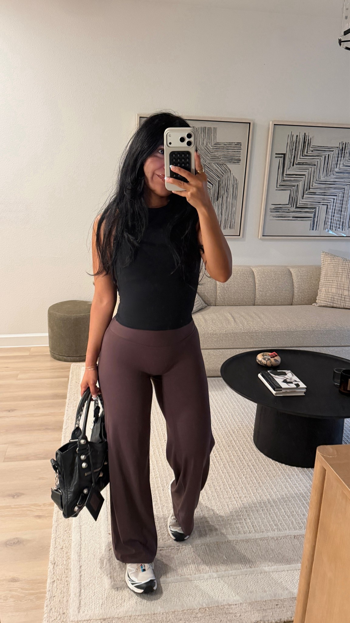 Wore to gym!🤎☔️