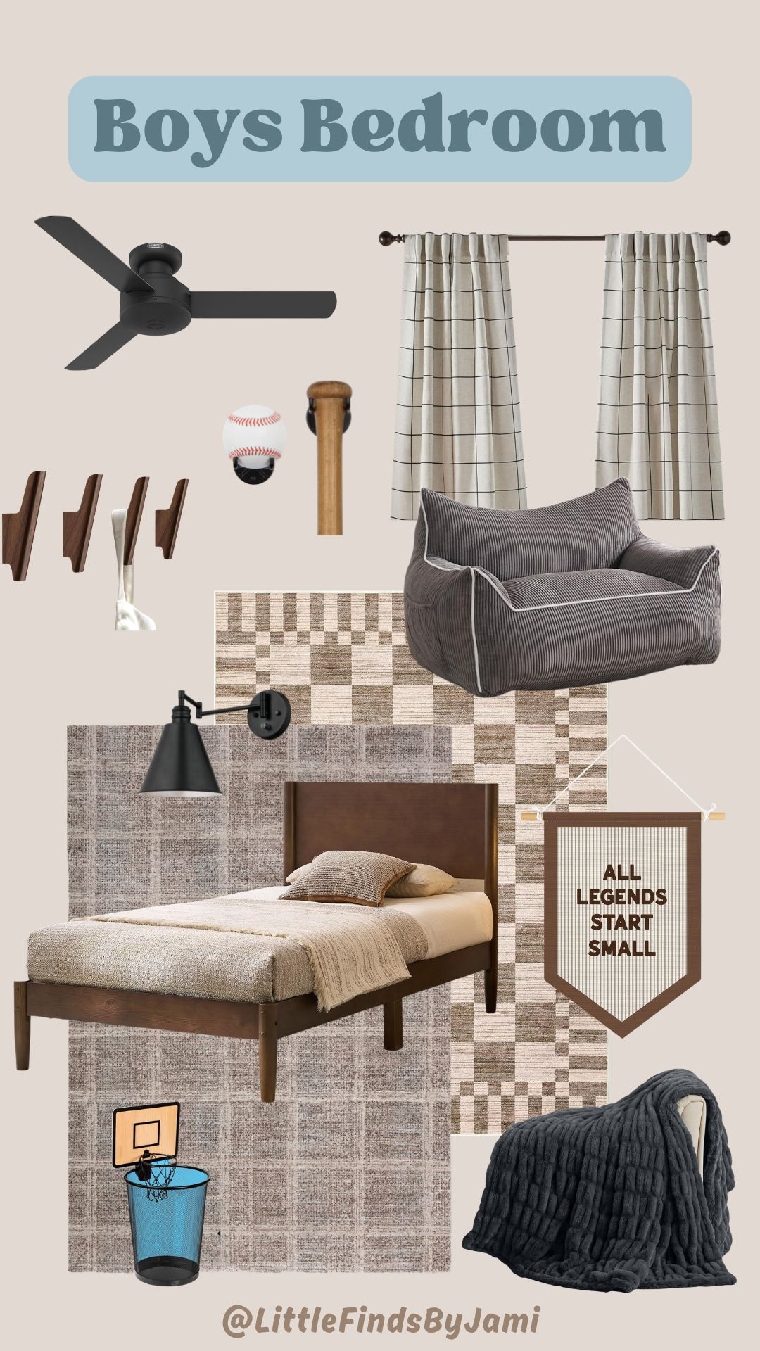 Boys bedroom furniture and decor. Area rug. Bed frame. Tween teen boy. Boy mom.  

 #LTKmomlife #LTKHome #LTKKids