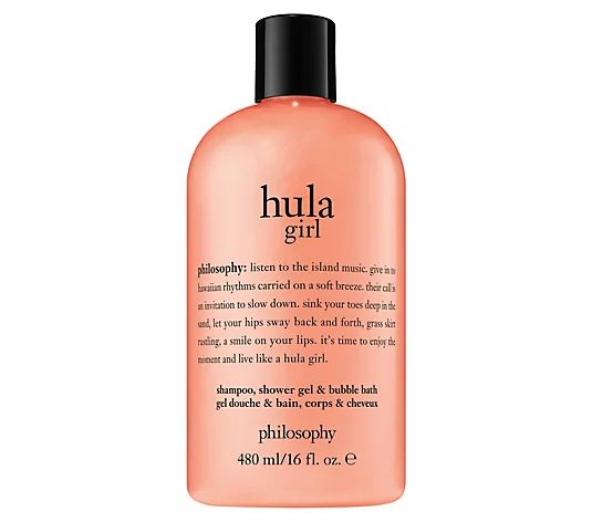philosophy hula girl shower gel 16 oz | QVC