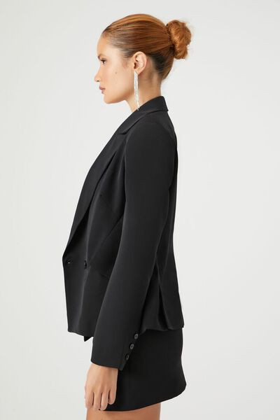 Notched Double-Breasted Blazer | Forever 21 (US)