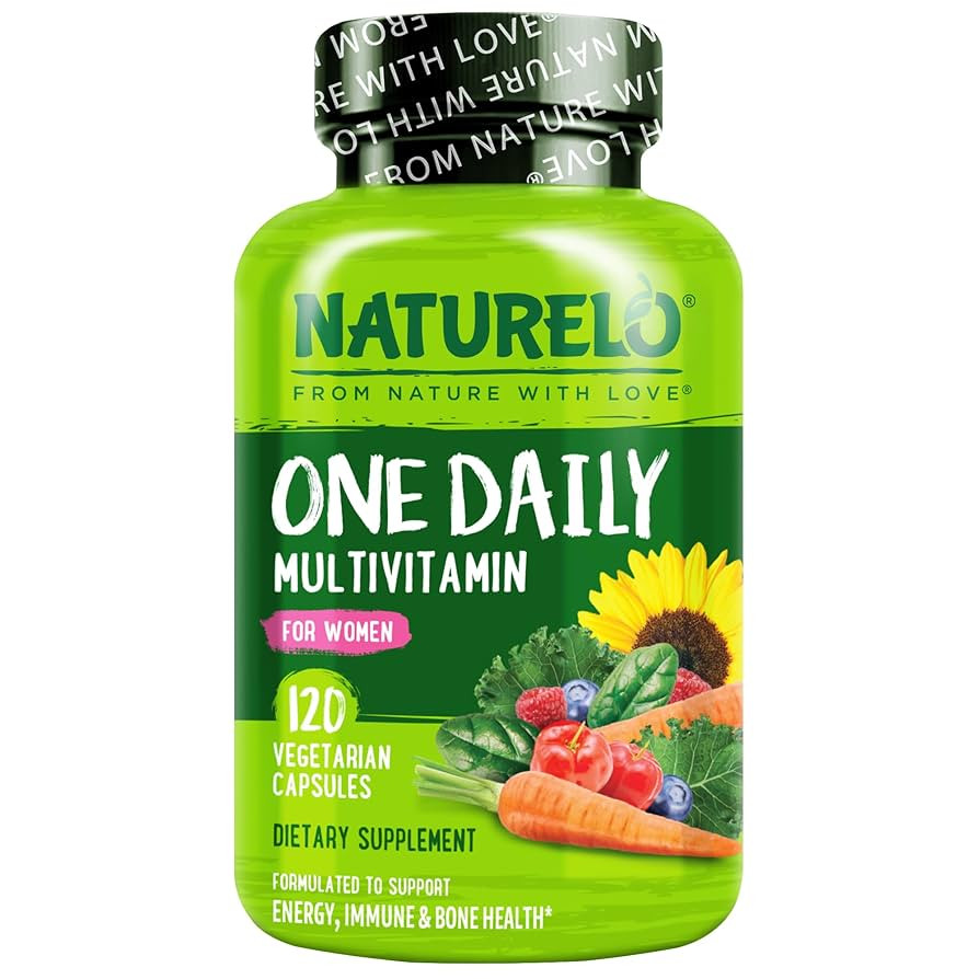 NATURELO One Daily Multivitamin for Women - Energy Support - Whole Food Supplement to Nourish Hai... | Amazon (US)