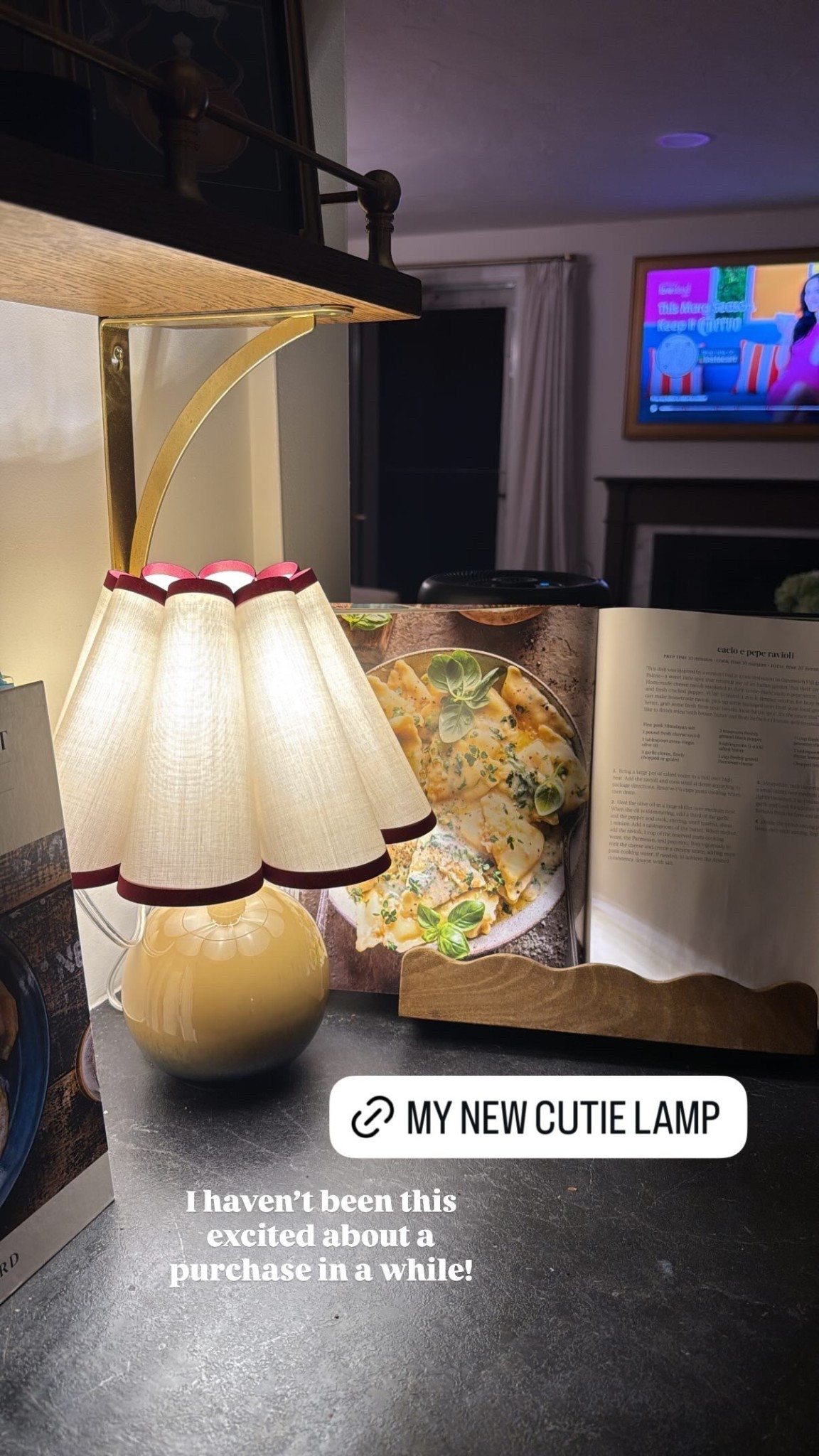 The perfect small table lamp for a cozy kitchen corner! I love the pleated lamp shade! 

#LTKHome #LTKStyleTip