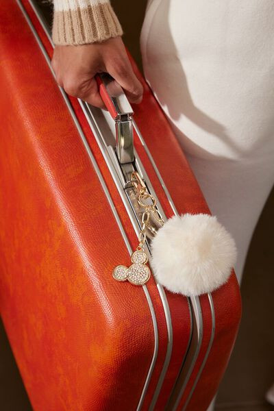 Disney Pom Pom Mickey Mouse Keychain | Forever 21 | Forever 21 (US)