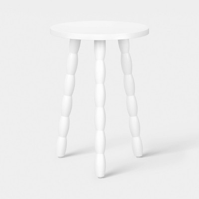 Bobbin Turned Wood Side Table White - Assembly Required | Target