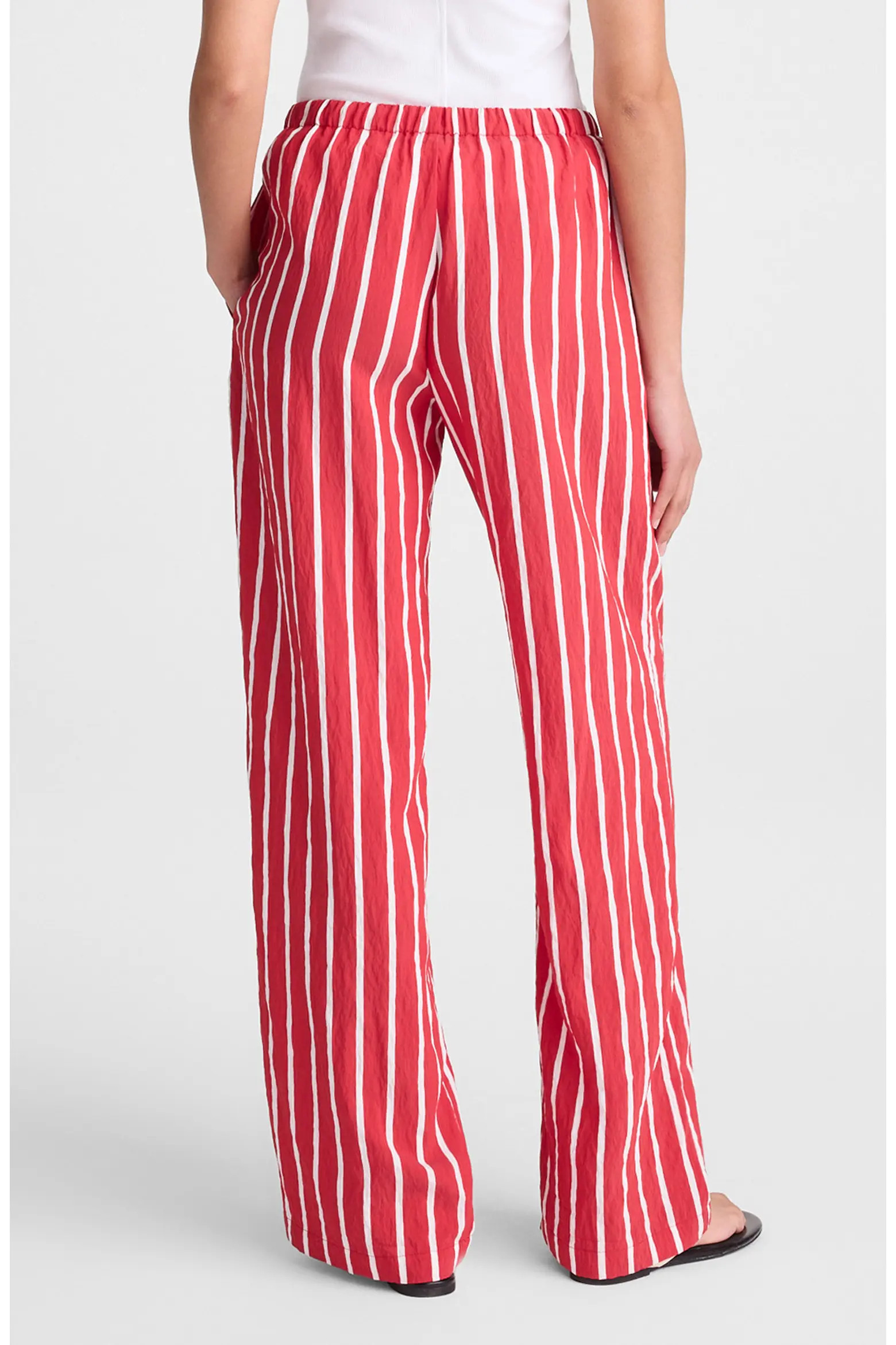 Stripe Pull-On Pants (Women) | Nordstrom | Nordstrom