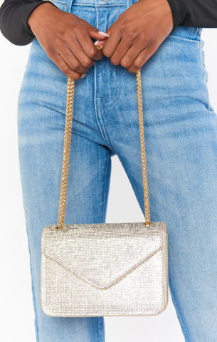 Alana Rhinestone Purse ~ Silver & Gold | Show Me Your Mumu