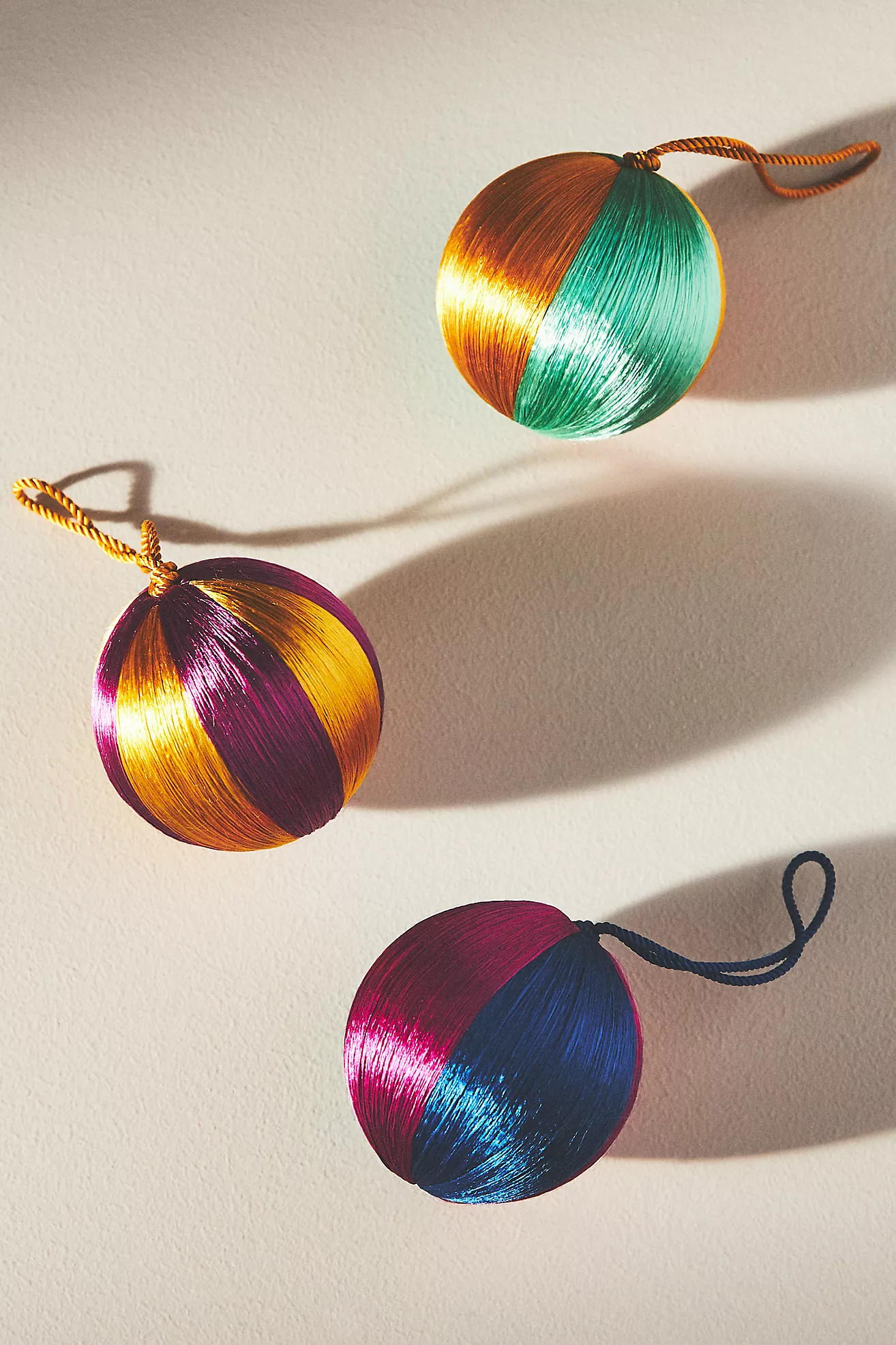 Striped Ball Ornament | Anthropologie (US)
