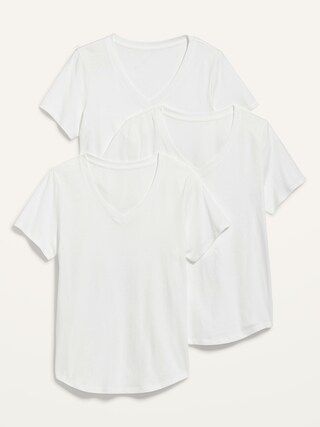 EveryWear V-Neck T-Shirt 3-Pack for Women | Old Navy (US)