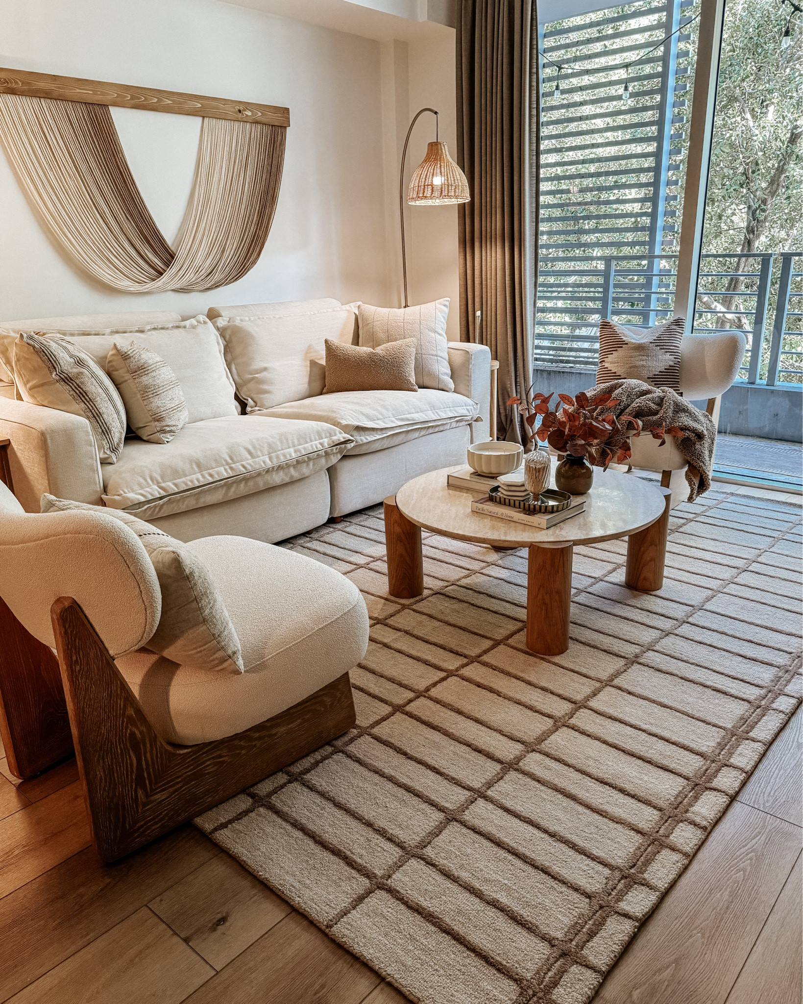 New rug sneak peak! Love the way this rug looks in my living room! It brings a soft, elevated, warm and cozy vibe to the space  

Living room decor, area rug 

#LTKStyleTip #LTKHome