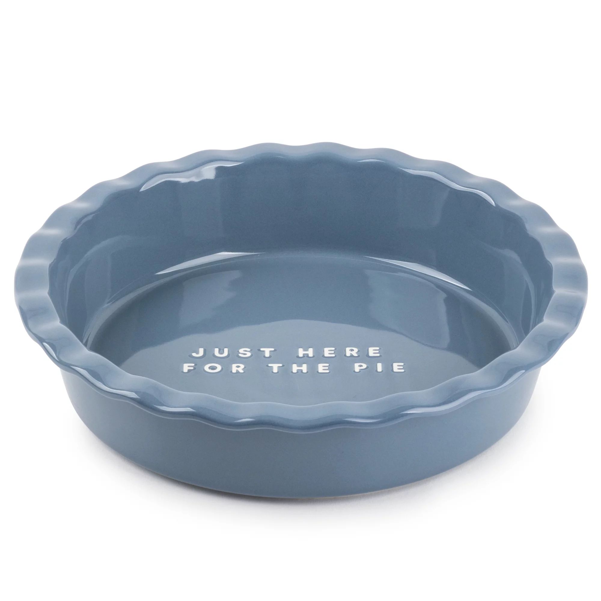 Thyme & Table Stoneware 9 Inch Pie Dish, Blue - Walmart.com | Walmart (US)