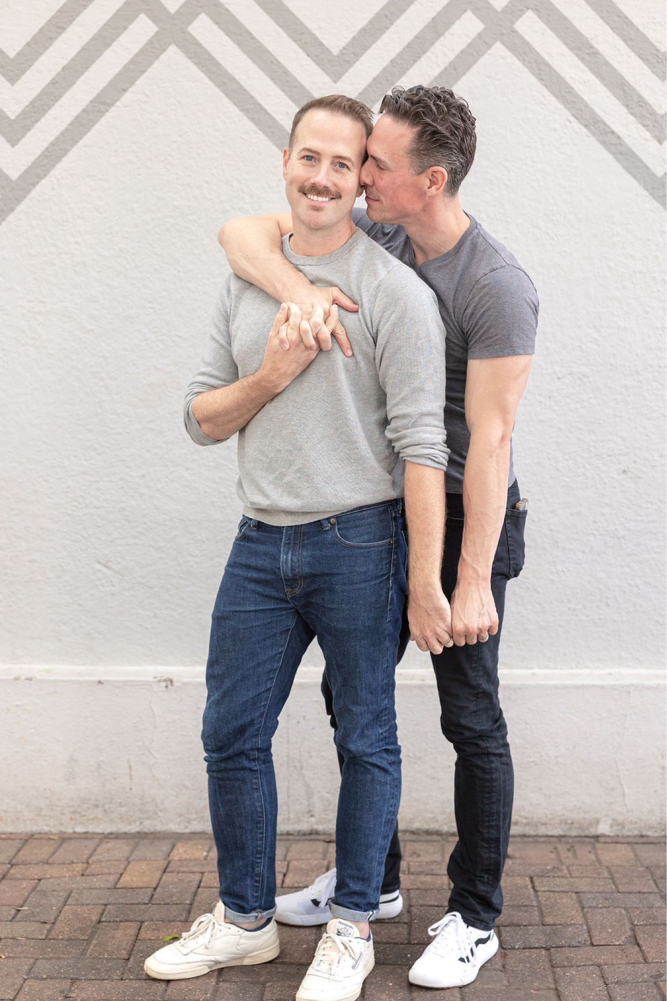 Simple looks for running around town. Bret is more of an off-white guy while Stephen goes bright. Do you like these looks? 

#LTKmens #LTKover40 #LTKfamily