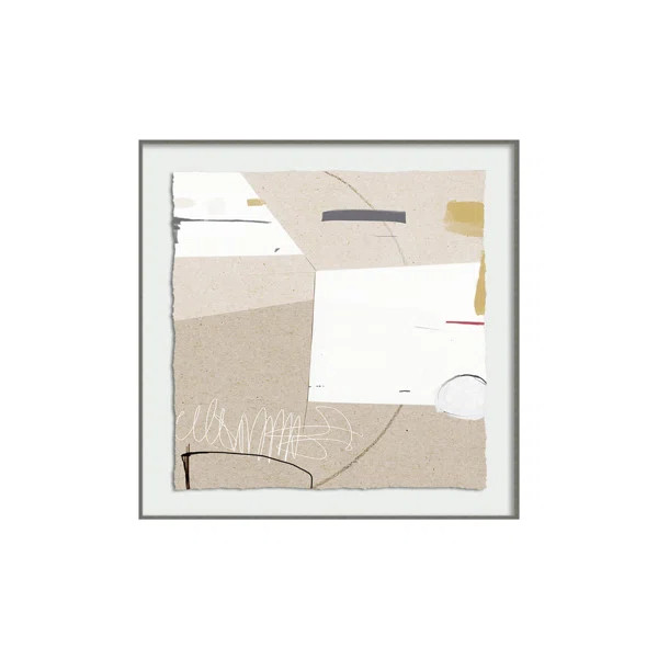 Sandstorm - Single Picture Frame Minimalistic on Paper | Wayfair Professional