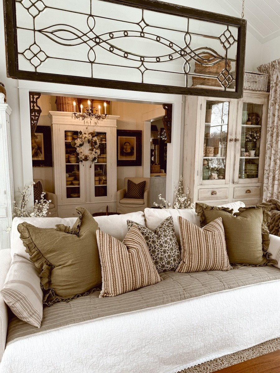 A pillow combo I love after the holidays. Excellent quality on all and these are the inserts I have and love. 

#LTKSeasonal #LTKHome #LTKFindsUnder50