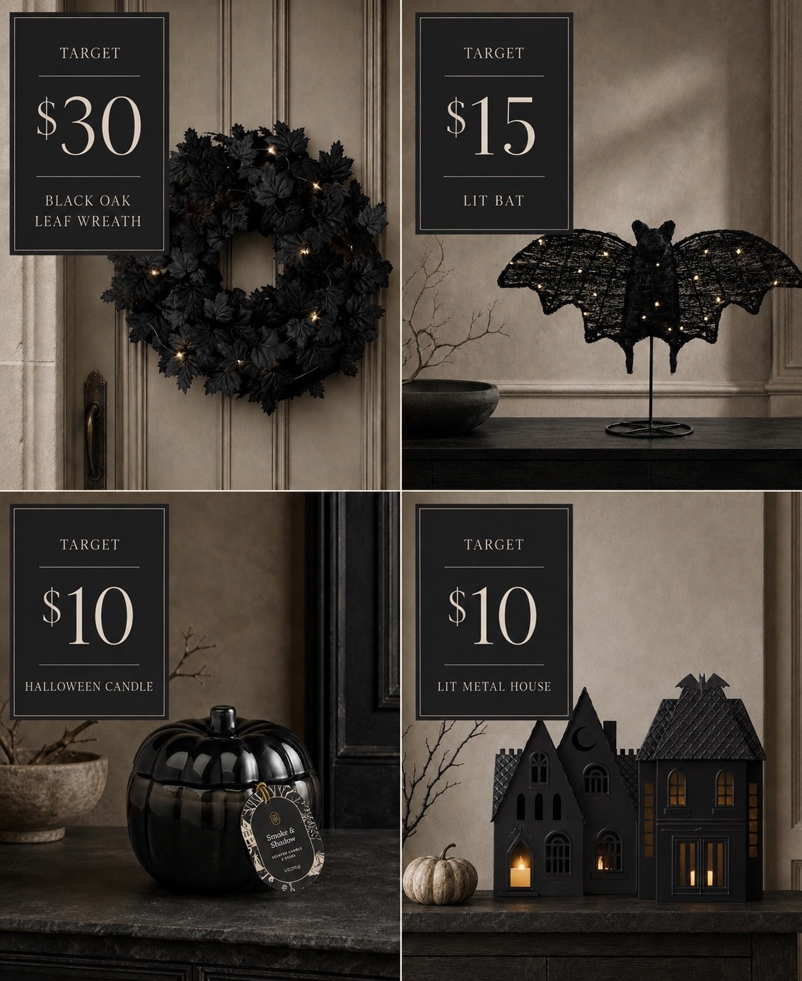 Shop Target Halloween decor!