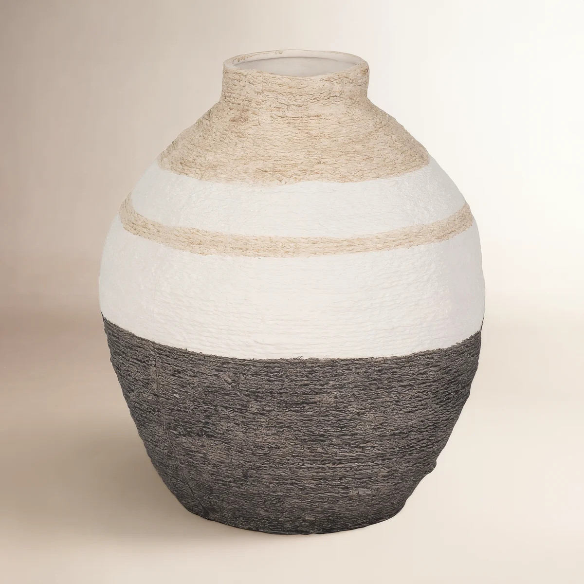 Woven Table Vase for Home Decor - Contemporary Tall Flower Vase Accent for Tabletops, Consoles an... | Wayfair North America