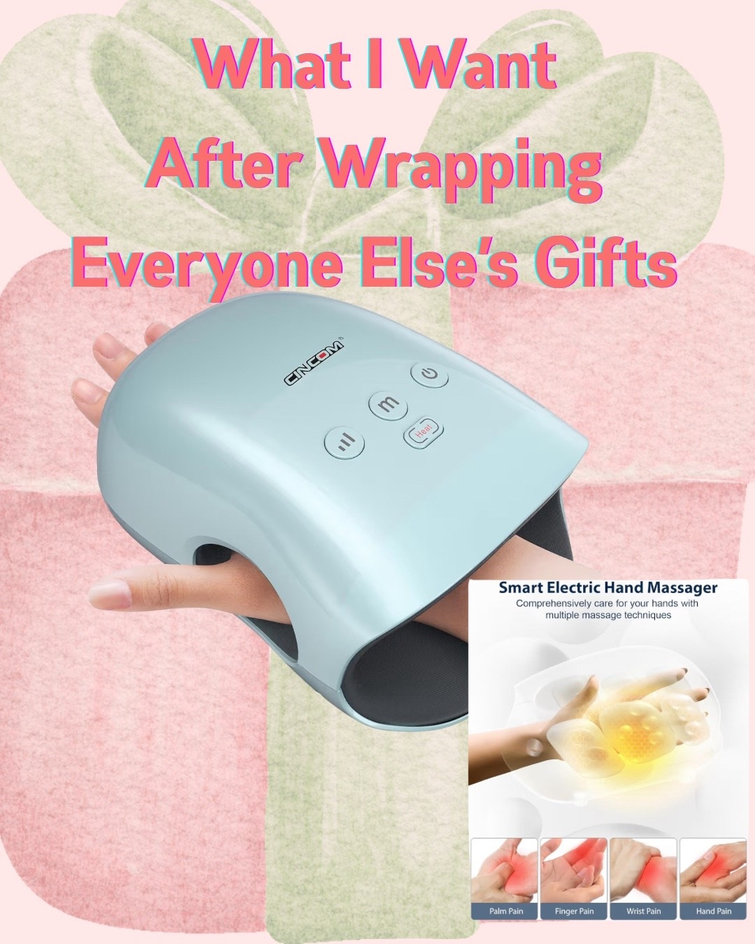 A Hand massager! lol These two from Amazon seem to have the best reviews.


#LTKselfcare #LTKmorningroutine #LTKWorkwear