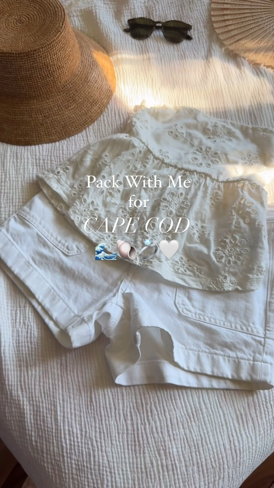 Pack with me for Cape Cod! 🤍 My size for American Eagle is XXS 🕊️

#LTKTravel #LTKSeasonal #LTKFindsUnder100