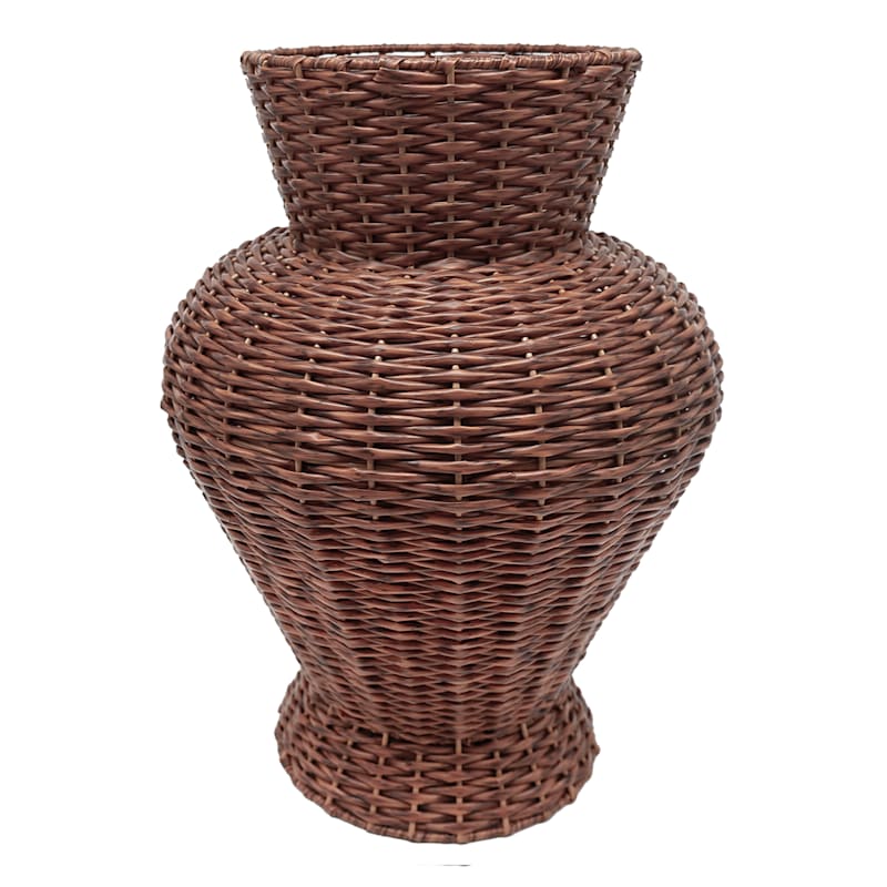 10X14 Rattan Vase | At Home
