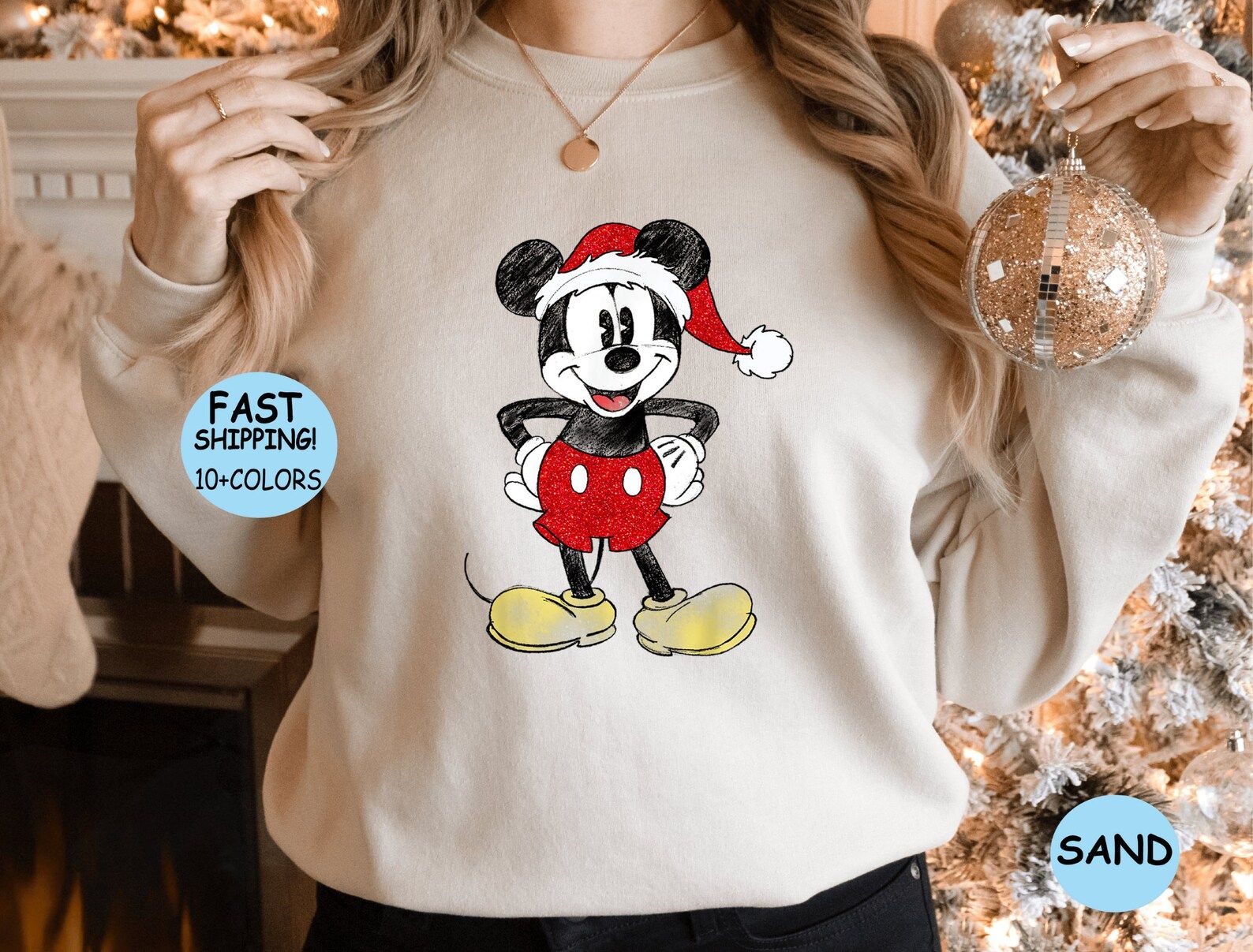 Disney Couples Mickey and Minnie Mouse Christmas T-shirt - Etsy | Etsy (US)