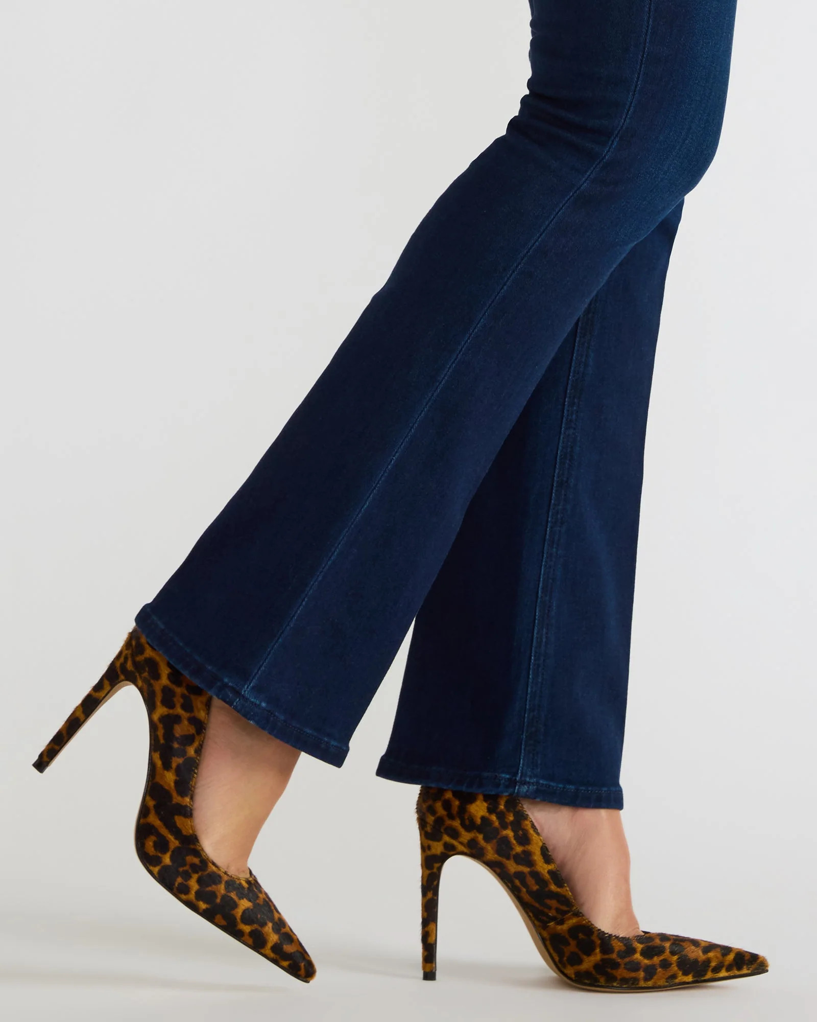 NOIR Leopard Pointed-Toe Stiletto Pump Women's Heels | Steve Madden (US)