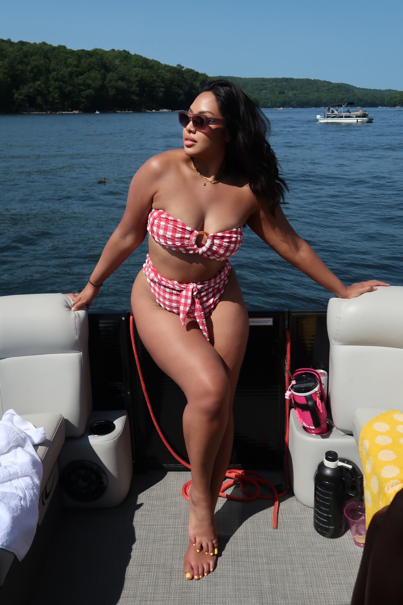 Betty Boop goes to the lake 🚤💋

#LTKFallSale #LTKSwim #LTKStyleTip