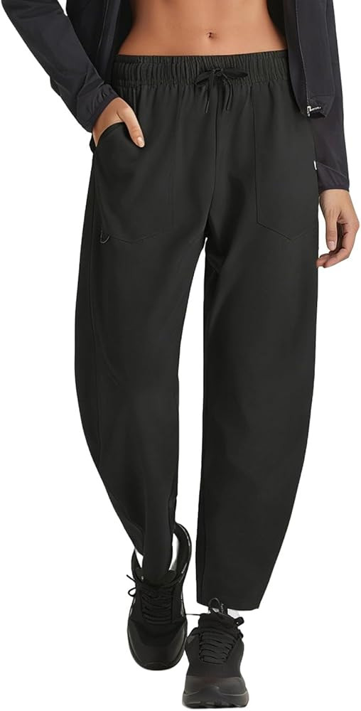 baleaf Women's Barrel Hiking Pants Water Resistant Lightweight | Amazon (US)