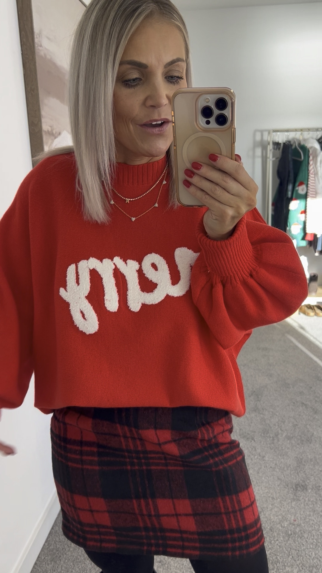 Amazon Holiday Outfit❤️
Absolutely loving this graphic sweater for Christmas! Is perfect with a skirt, jeans or could even be worn with leggings.

Christmas outfits, Christmas style, holiday style, holiday outfits, Christmas sweater, holiday style, Amazon finds, Amazon Christmas finds, Amazon fashion finds, Amazon holiday style, holiday party outfit

#LTKSeasonal #LTKHoliday #LTKFindsUnder50