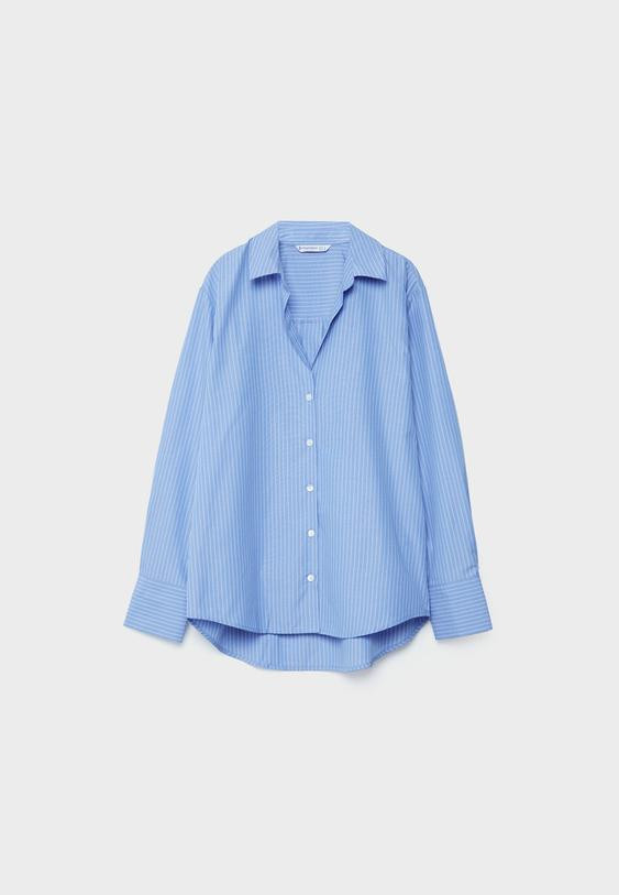 Basic popeline blouse | Stradivarius (NL)
