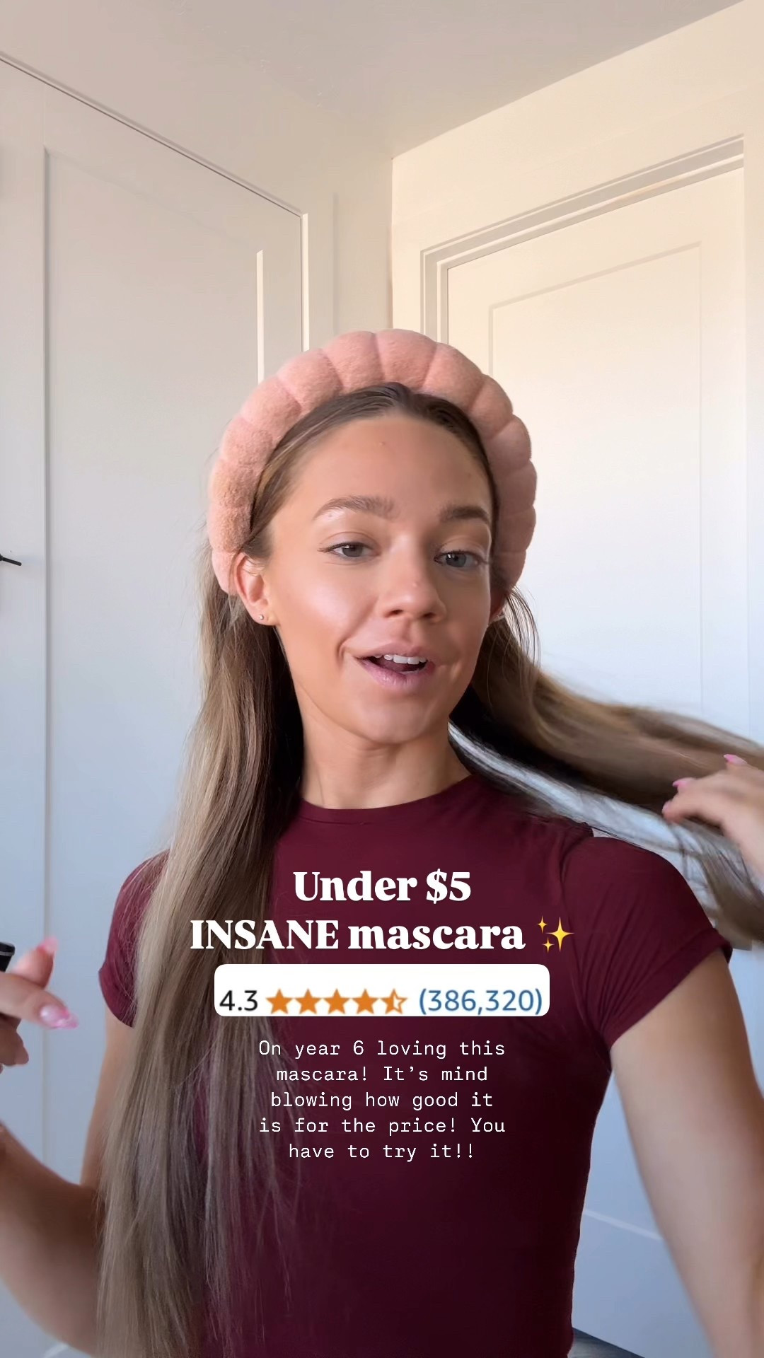 #ad I’ve loved this mascara for 6 years! It’s amazing for being under $6! Try the brown shade too! @amazon #FoundItOnAmazon #Easter2025