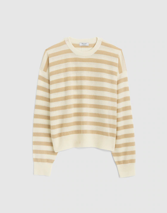 Crewneck Sweater in Cashmere | Madewell