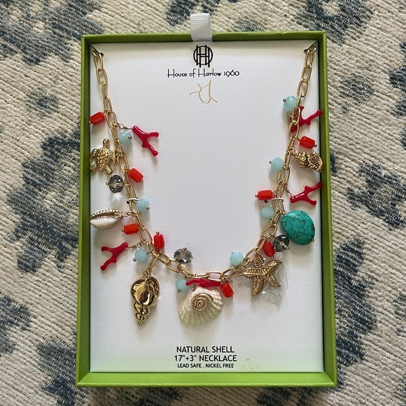 House of Harlow 1960 Seashell Charm Necklace | Poshmark