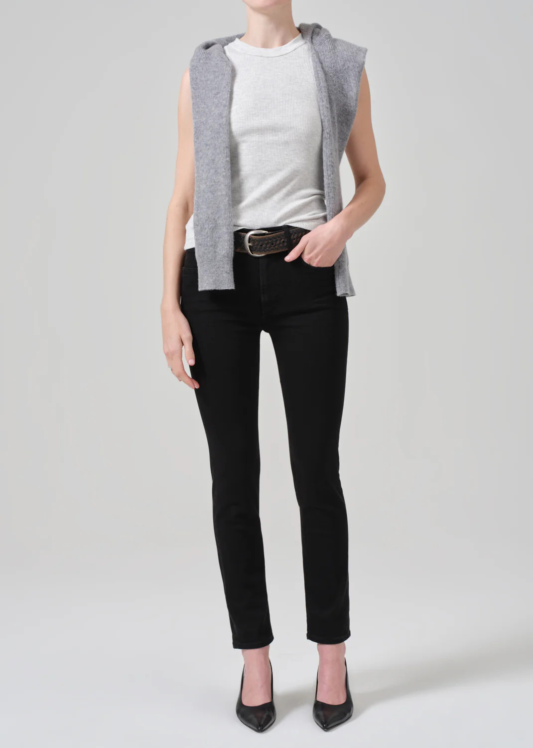 Sloane Skinny in Plush Black | Citizens of Humanity